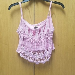 Thread Pattern Tank Top